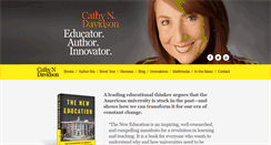 Desktop Screenshot of cathydavidson.com